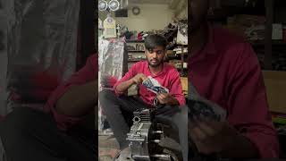Tvs Star engine work#mechaniclife #garage #virelshorts