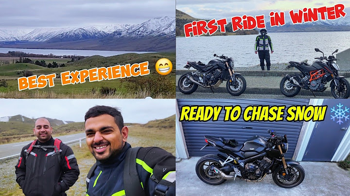 Riding To Chase Snowfall In New Zealand🇳🇿