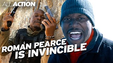 Roman Pearce is Basically Invincible | All Action