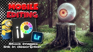 The Eye 👁️ - Fantasy Photo Manipulation | Ibis Paint X & Lightroom