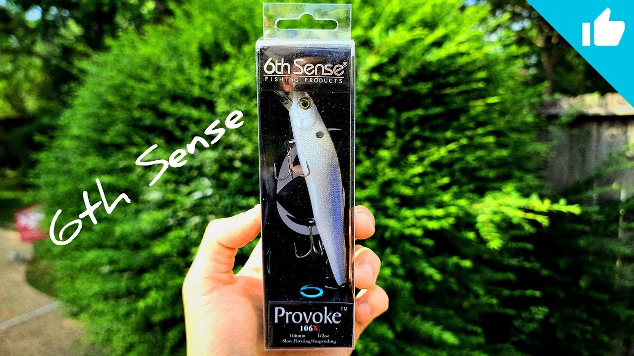 | The 6th Sense Provoke 106X Jerkbait is Amazing! | Spring Bass Fishing