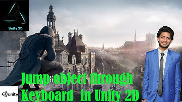 lec 17  jump an object through keyboard in unity 2D Tutorial in Hindi/Urdu| Unity|Unity 2D Tutorial