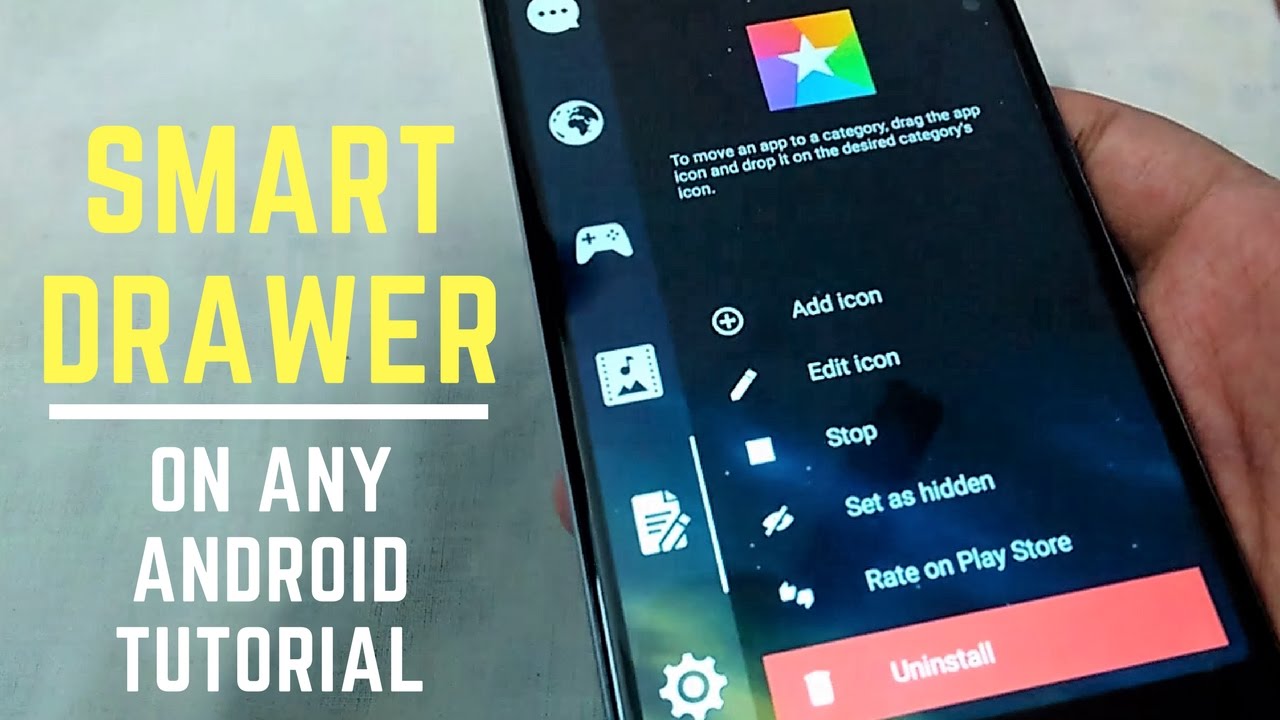 Smart App Drawer on Any Android | Hindi - YouTube