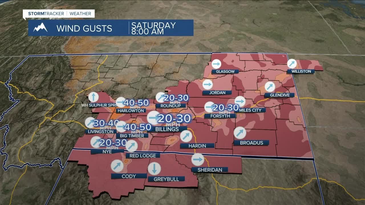 Q2 Billings Area Weather: Strong winds returning - YouTube