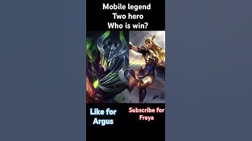 Mobile legend two hero#viralvideo#sorts#mlb#mlbb#mobilelegends#argus#freya