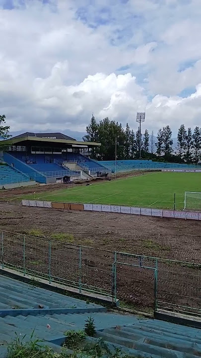 STADION BRANTAS KOTA WISATA BATU JELANG LIGA 4 JATIM 2025