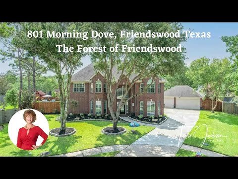 801 Morning Dove, Friendswood, TX home video tour