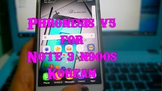 Phronesis rom note 7 v5 to note 3 n900s korean (plus fix sms limit Korean phone) screenshot 4