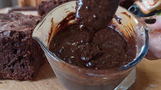 کیک شکلاتی براونی BRowni | آموزش خوشمزه ترین دسر با بستنی