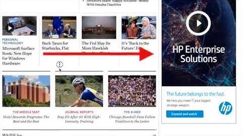 Example of Sticky/Fixed Sidebar – Improve Ad Viewability