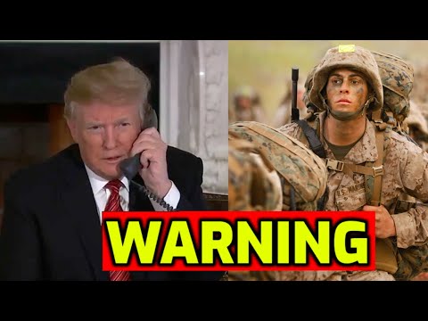 Breaking 🚨 Us Marines Deploying To Us Cities - Trump Issues Warning At The White House
