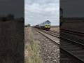Freightliner 59005 slows to take the junction at Witham Friary with the 6V22 Woking Agg to Merehead
