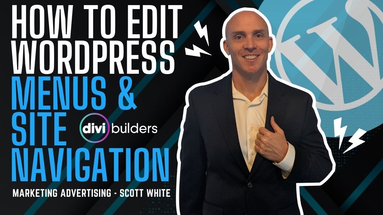 How To Edit Wordpress Divi Builder Menus and Site Navigation - YouTube
