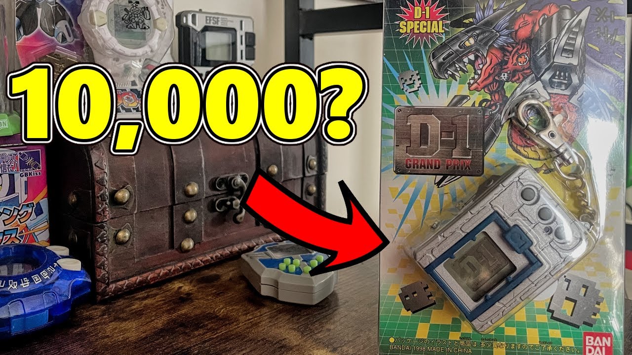 Only 10,000 Of This Digimon Virtual Pet Exist? - YouTube
