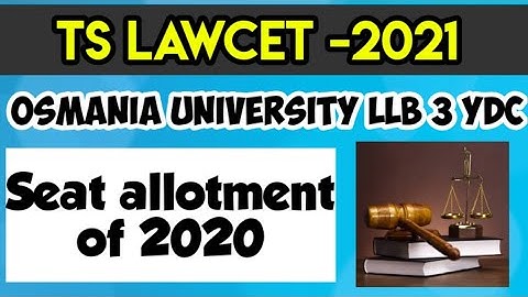 Will I get LL.B. seat in OU/KU || Must Watch Video | LLB 3 Years| By KRISHNA