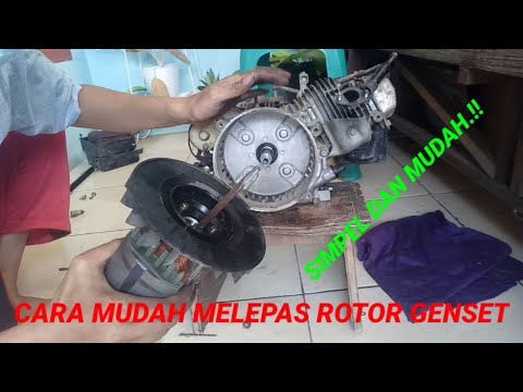 Video: Cara memasang, melepas, dan memperbaiki genset mobil. 