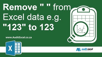 How to remove quotation marks in Excel (with a formula)