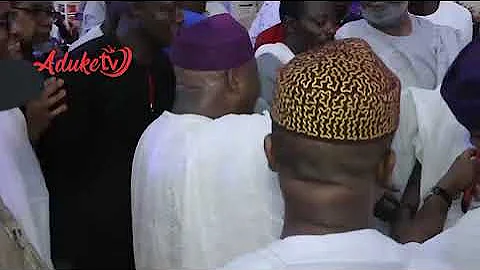 SIR SHINA PETERS LOCKDOWN SEUN AWOLOWO WEDDING