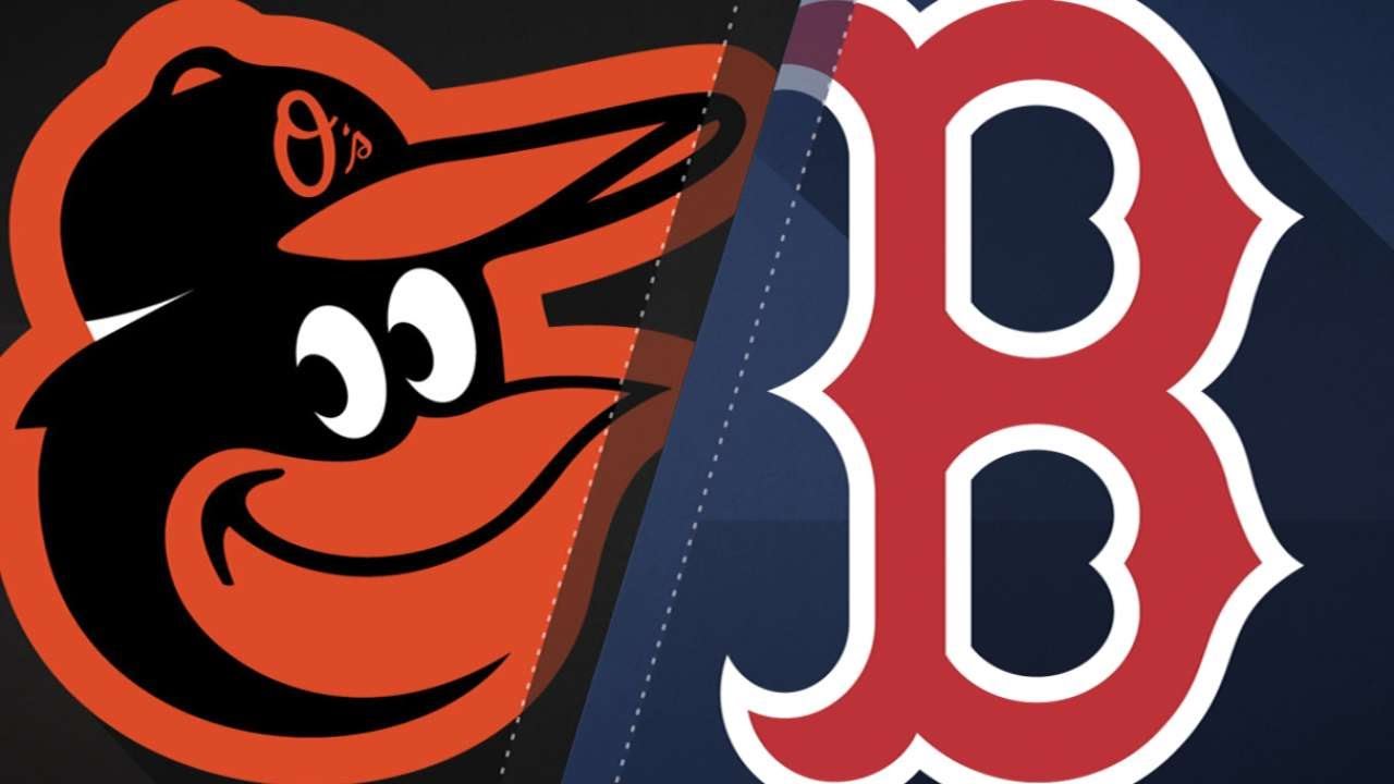 Martinez powers Red Sox past Orioles