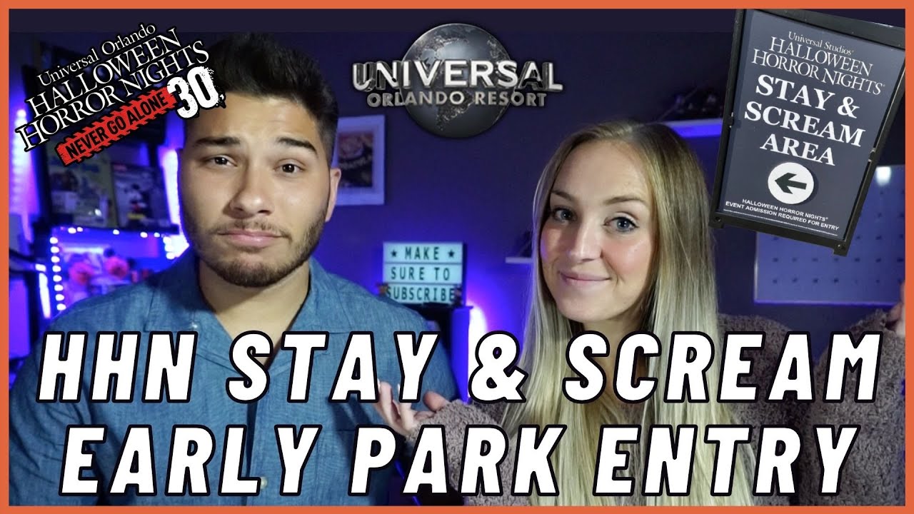 Halloween Horror Nights Stay and Scream 2021 | Everything You Need To Know