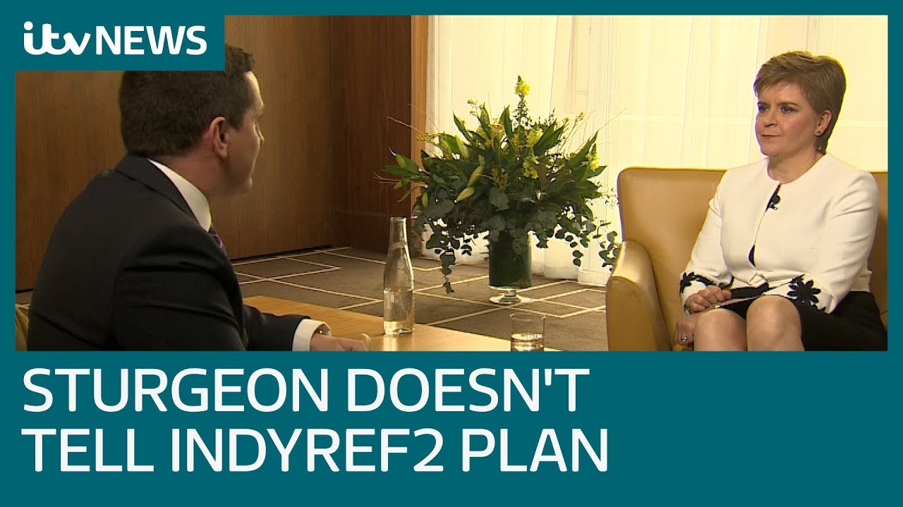 newspaper mockup Sturgeon doesn't say how she will secure second independence vote | ITV News