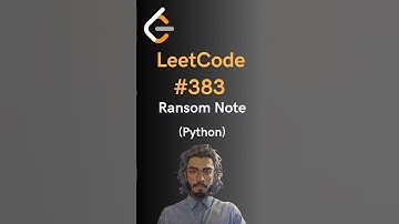 LeetCode#383 Ransom Note - Python