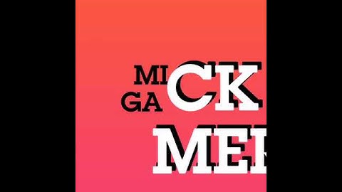 Intro para Mick Gamer