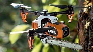 It finally happened: Drones doing treework