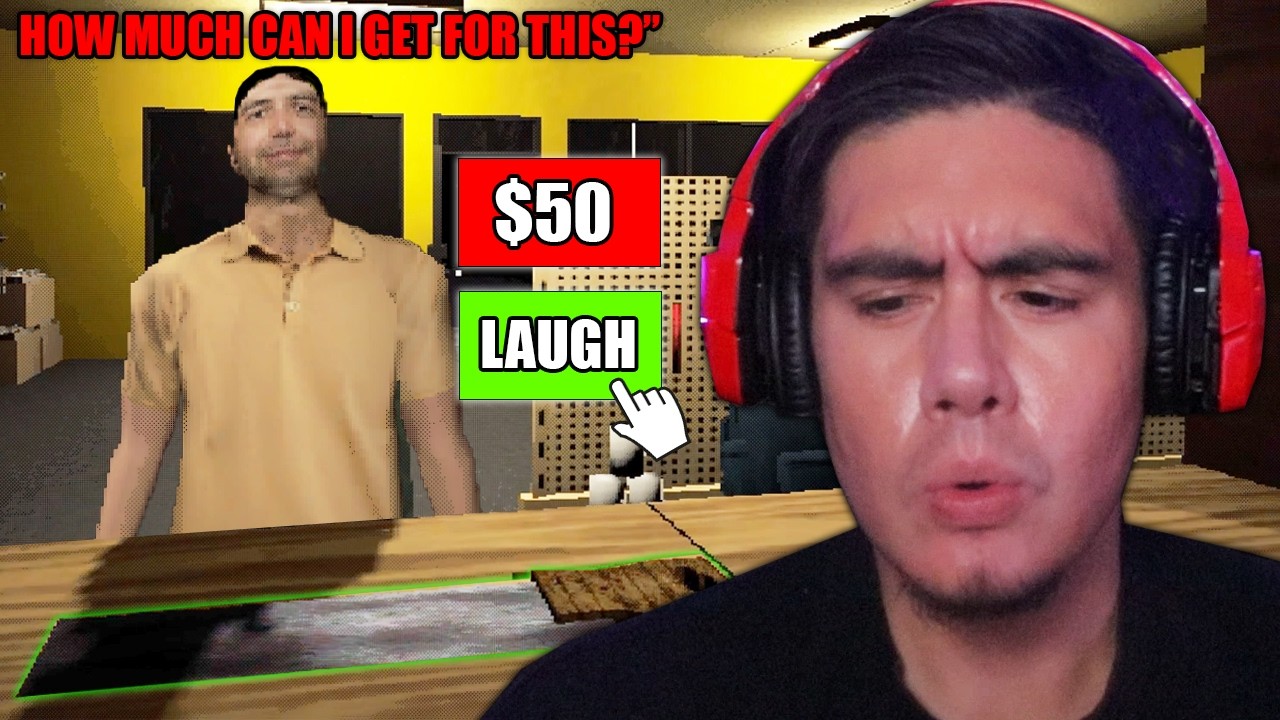 I WORK ALONE AT A PAWN SHOP AND SHADY CUSTOMERS ARE MAKING SURE I DONT SURVIVE THE NIGHT