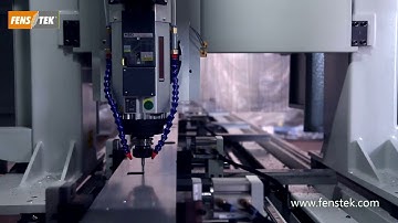 Fenstek window machine 3 axis machining center Emerald T300