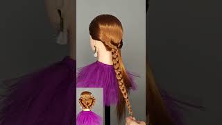 Coafura ușoară!/Easy hairstyle!💓 hai #hairstyle #diyhairstyle #short #updo