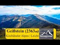 Aufstieg zum Geißstein (2363m) | Kitzbüheler Alpen | Europas höchster zur Gänze bewachsener Grasberg