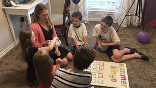 Family Summer Bingo Board