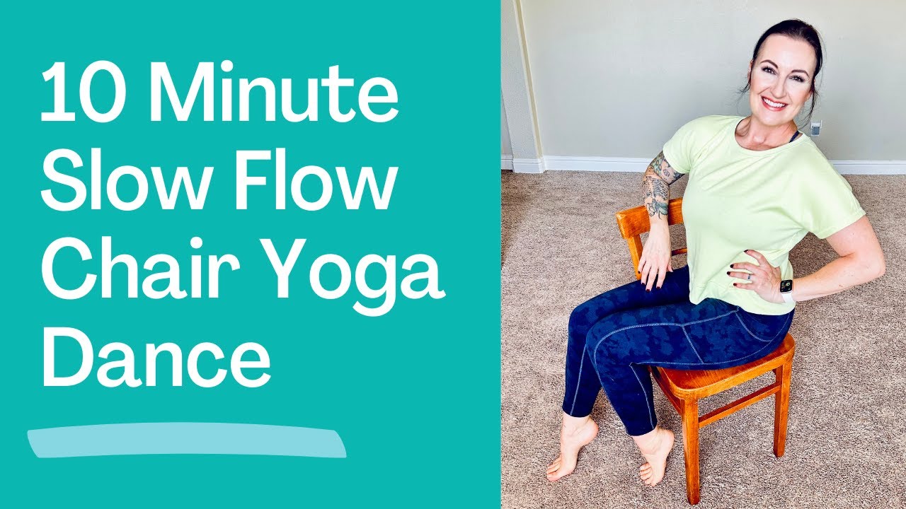 SEATED YOGA DANCE Gentle Chair Yoga For Weight loss, Gentle Chair Yoga
