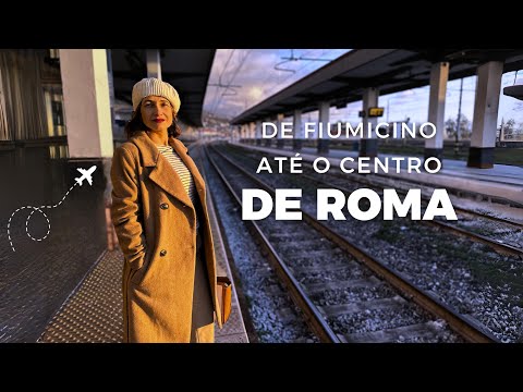 Vídeo: Como Chegar Do Aeroporto De Roma