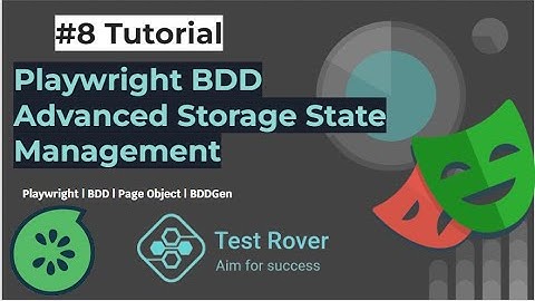 Playwright bdd | Advanced Storage State Management |  Reusing Cookies Playwright | Playwright runner