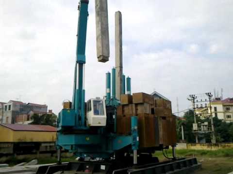 Video Máy ép cọc robot - youtube