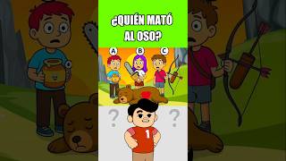 ¿QUIÉN MATÓ AL OSO? #trivia #quiz