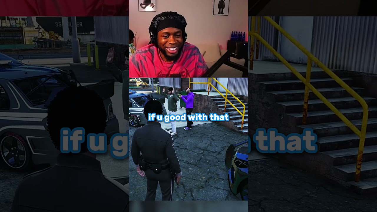 Копы из GTARP его здорово поймали 😂