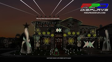 Disturbed - The Sound Of Silence: xLights Pro Layout Sequence (available Moving Heads)