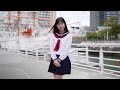横浜みなとみらい、コスモワールドでポートレートモデル撮影テイク2の様子です。モデルはMIO　( RISING/ZERO-Ⅴ)