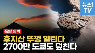 후지산 폭발이 무서운 이유...지진이 매일 마그마를 흔들고 있다 ｜ 김기범 교수 인터뷰