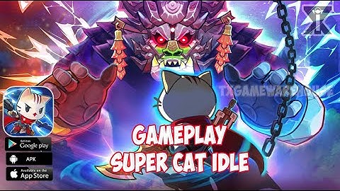 Super Cat Idle Gameplay -  New Game Mobile 2023