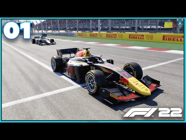 Decided to try out the driver career in F1 22 by starting out in F2 first.  This is in the first Sprint race at Bahrain. I'm in the MP Motorsport car.  Alessio