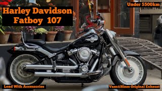 Harley Davidson FatBoy 107 Fully Loaded With Accessories🔥 #bikes #superbikes #harleydavidson #sale