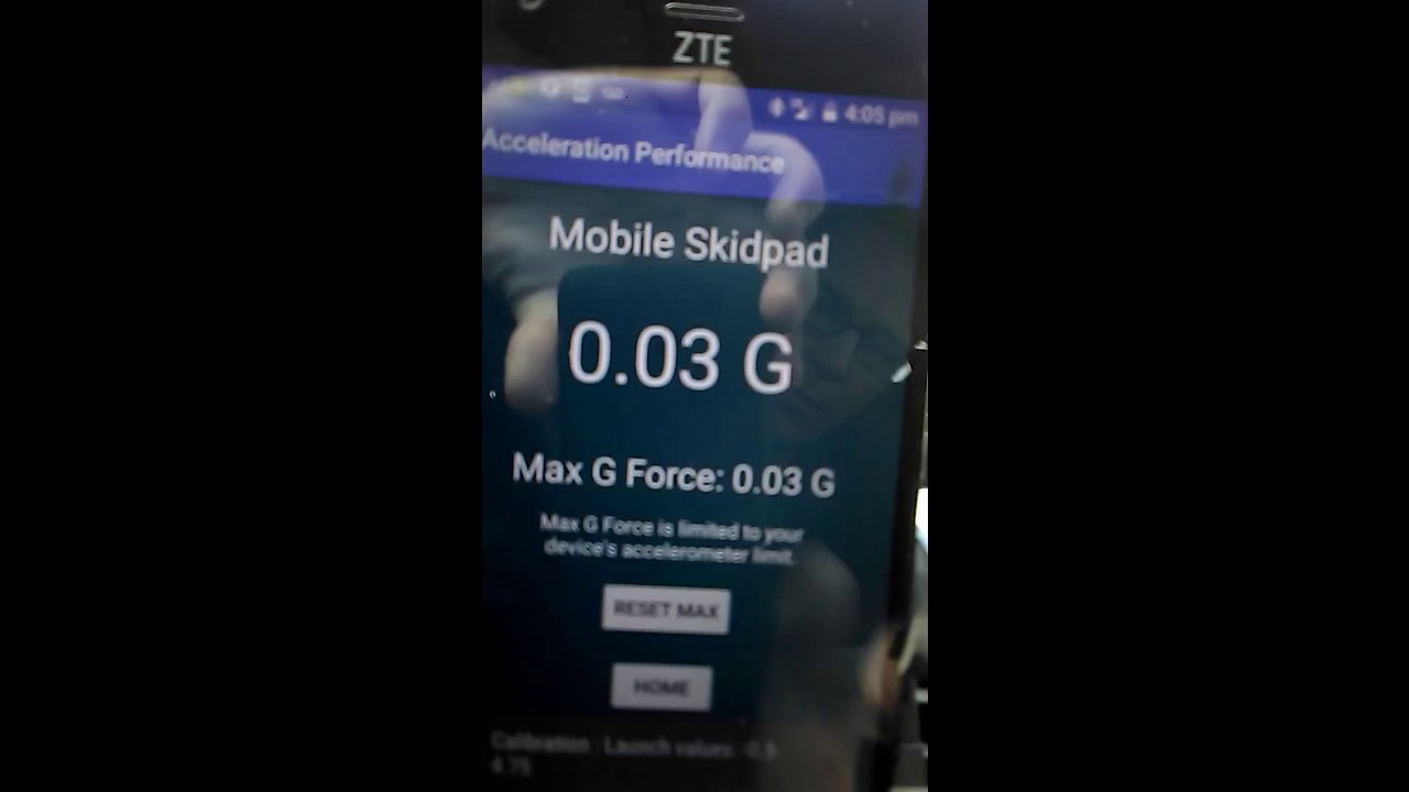 How to use  the Acceleration Performance App