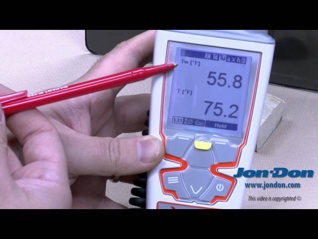 Handheld Humidity and Temperature Meter HM70