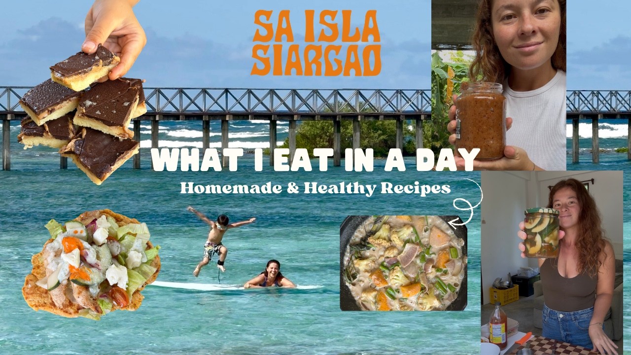 What I Eat In A Day | Healthy homemade recipes for lunch dinner + bonus sweet treat!