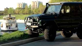 картинка: Комфортный гигант для серьезного бездорожья. УАЗ Хантер