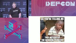 DEF CON 25 - Morten Schenk - Taking Windows 10 Kernel Exploitation to the next level